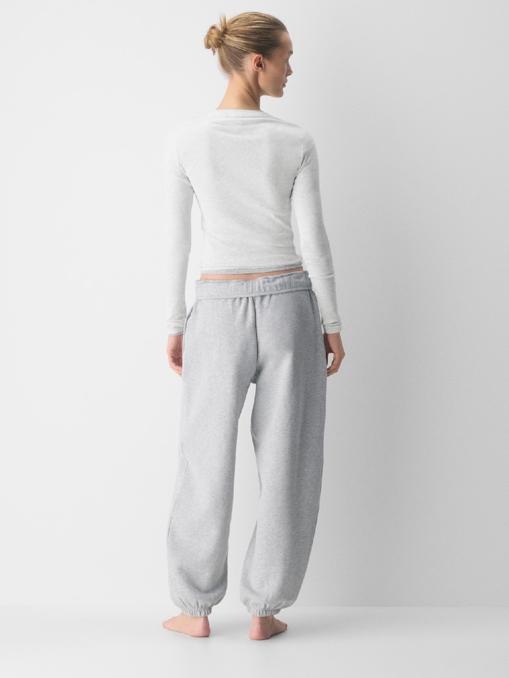 Artizia sweatfleece Mega Foldover baggy jogger - Picture 5 of 10